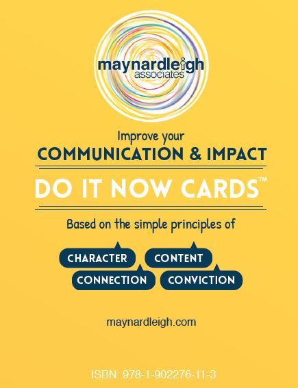 Communication & Impact - Do it Now Cards