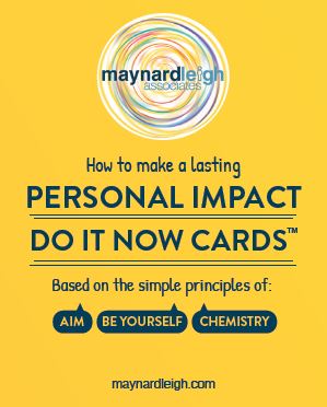 Personal Impact - Do It Now Cards