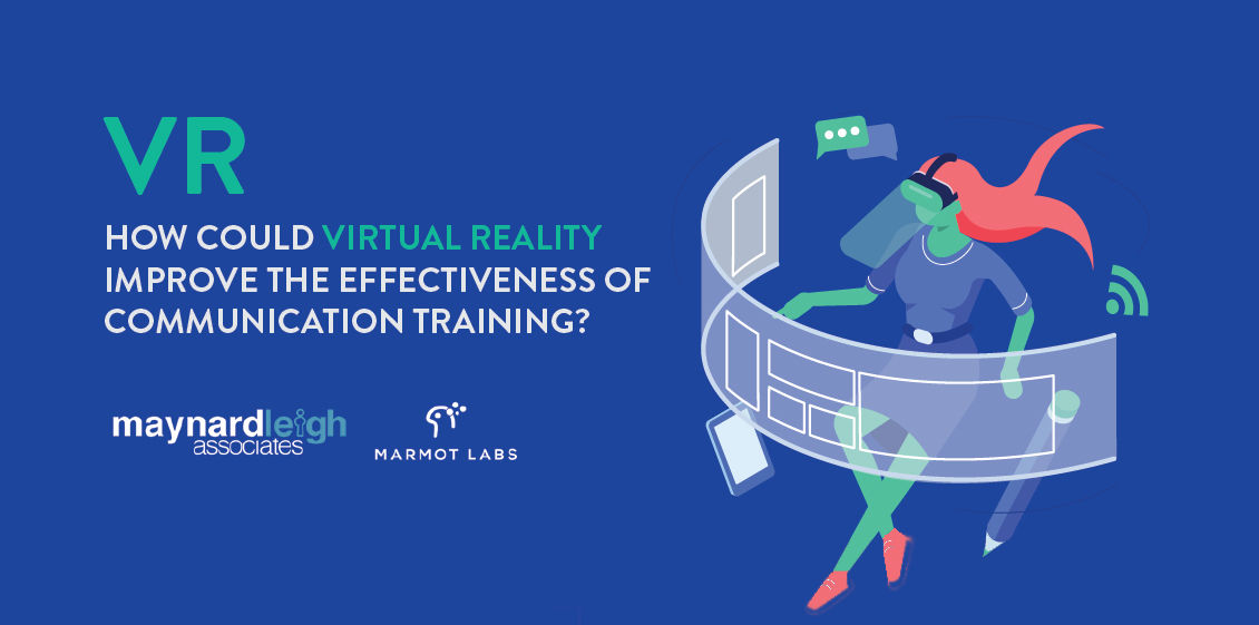 How could VR improve the effectiveness of communication training?