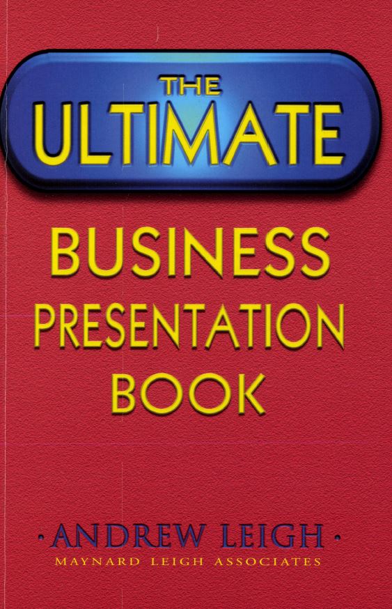 business presentation book